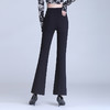 弹力高腰喇叭裤，春季女装新款休闲裤时尚气质长裤子MYX-72177 商品缩略图2