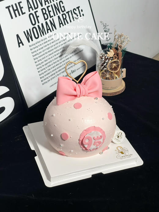 【1369】粉色蝴蝶结球型款 商品图2