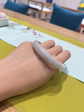 翡翠手镯，圈口：58#