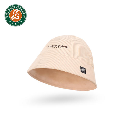 罗兰加洛斯Roland Garros法网灯芯绒渔夫帽女宽檐显脸小遮阳帽 商品图2