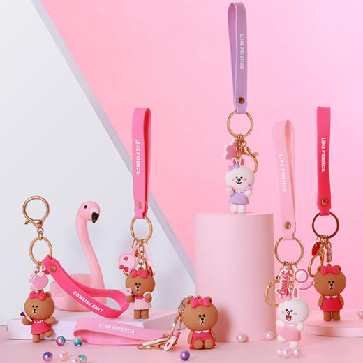 line friends布朗熊可爱钥匙扣 商品图2