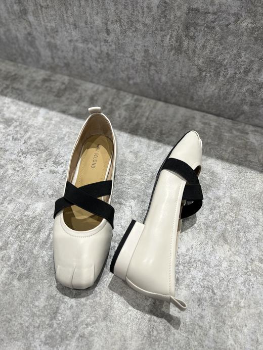 IUIU SECOND 新款软皮一脚蹬芭蕾舞鞋平底单鞋U23AE12501 商品图4