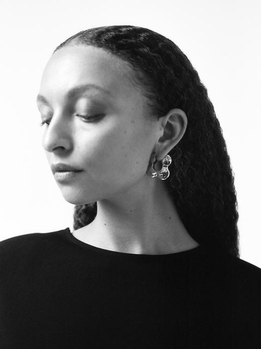 APRESI｜BLOSSOM Large Revolving Earrrings [花簇大耳环] 商品图0