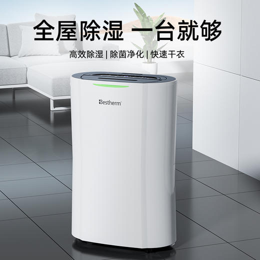 【Besterm百斯腾智能除湿机】 大面积全屋循环抽湿机 除湿净化一台搞定 商品图0
