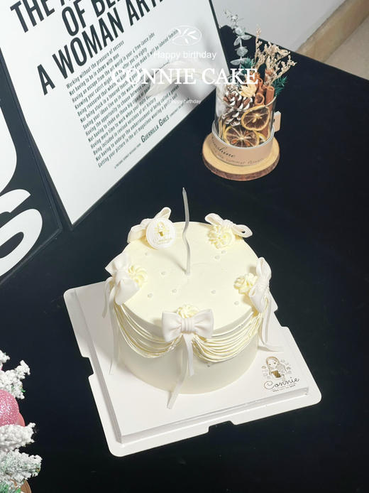 【1366】纯白蝴蝶结拉丝款 商品图2