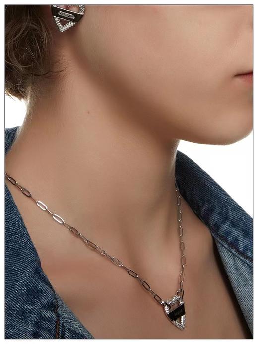 city heart耀石城市爱心项链#1736 商品图2