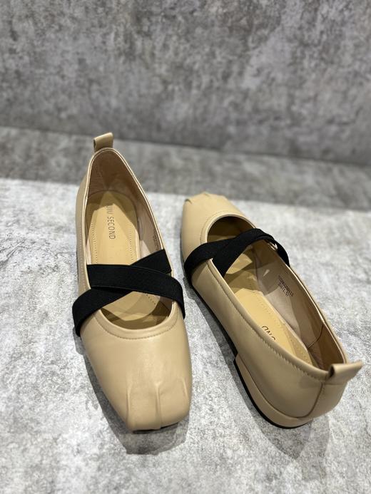 IUIU SECOND 新款软皮一脚蹬芭蕾舞鞋平底单鞋U23AE12501 商品图5