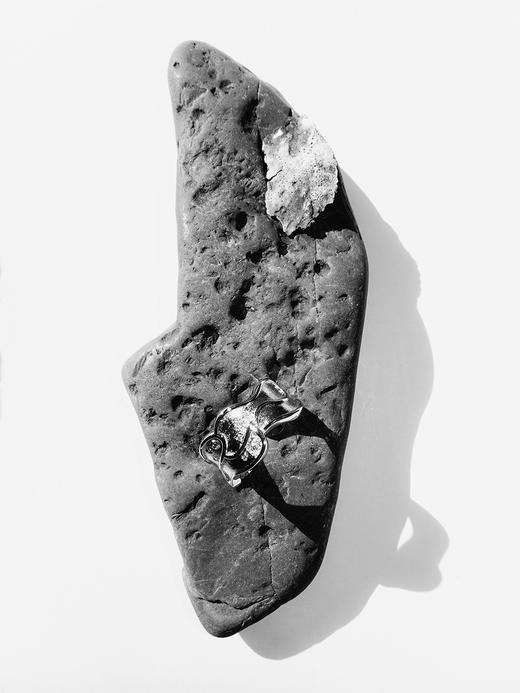 APRESI｜GLINTING Meandering Gemstones Ring [波纹开口戒指] 商品图3