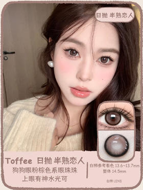 Toffee旗下 | 半熟恋人&邂逅光晕&燕麦黑咖&奶油森林&海盐乳酪   | 日抛  一盒十片装