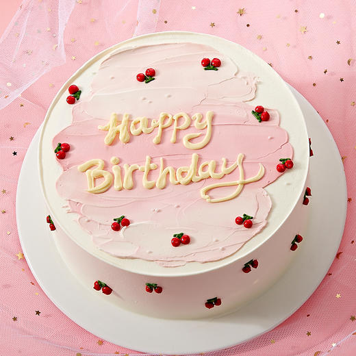 纯纯臻爱-爱很单纯-6寸加高【网红蛋糕】 商品图1