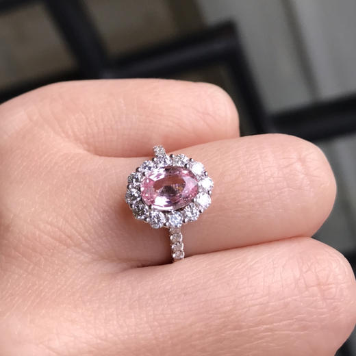 无烧帕帕拉恰戒指〔纯净之美〕 商品图4