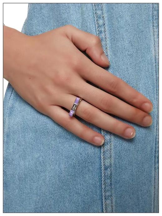 Lovelyme多彩蝴蝶结戒指#1632 商品图3