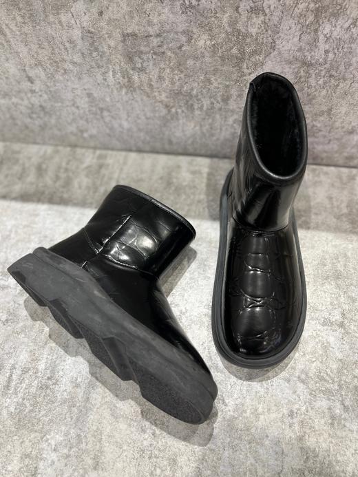 IUIU SECOND 圆头亮面雪地靴U21DS46721 商品图3