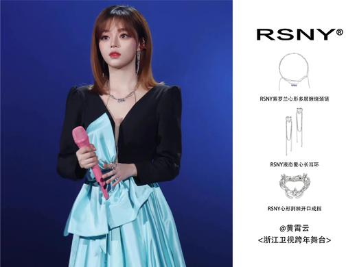 【黄霄云/景甜同款】液态爱心长链耳环#1041 商品图6