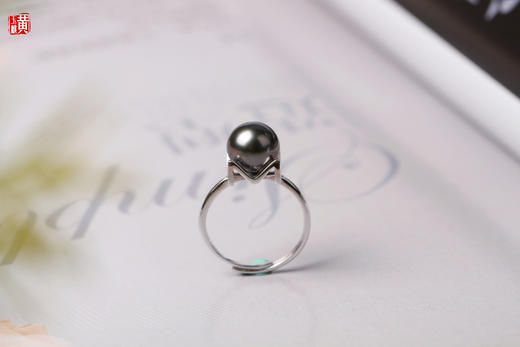 [ 钟意 ] 大溪地海水珍珠戒指 商品图3
