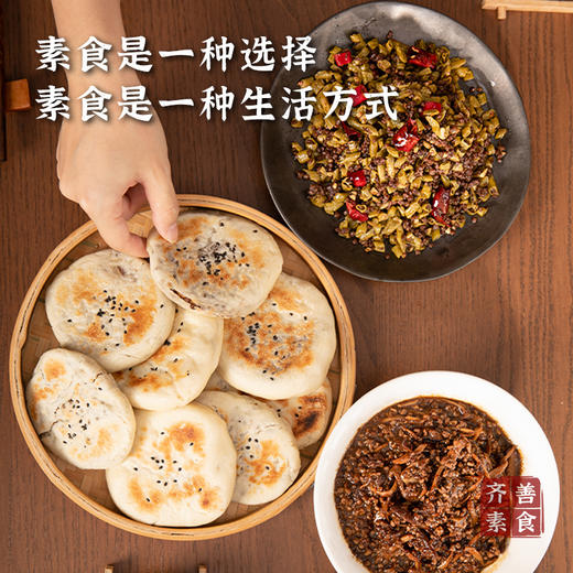 齐善素食素馅王素食包子饺子馅料大豆分离蛋白制品素肉馅菜 商品图2