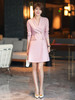 粉色连衣裙长袖~新款气质通勤正式场合裙子 商品缩略图0