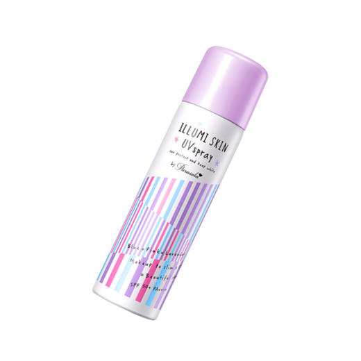 Naris娜丽丝小阳伞晶彩防晒喷雾80g（紫喷）日本进口 商品图1