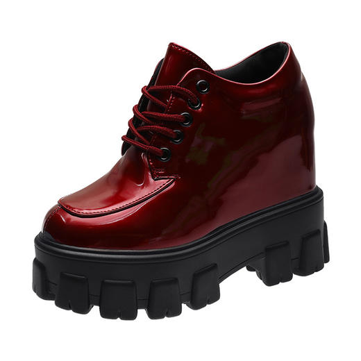 春季新款小皮鞋，女英伦风松糕鞋厚底百搭单鞋ML-G291 商品图4