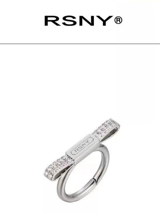 【孟佳同款】Lovely me蝴蝶结戒指#1635 商品图0