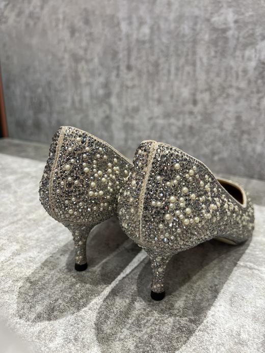 IUIU SECOND 新款尖头亮面浅口高跟鞋U23AE12751 商品图5