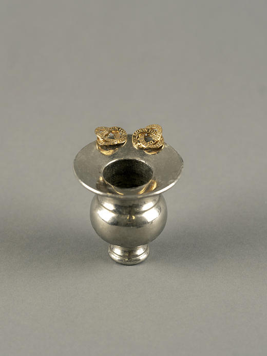 APRESI｜GIMMEL AND POSY Short Inscription Triple-Hoop Earrings [缱绻三环耳环] 商品图1