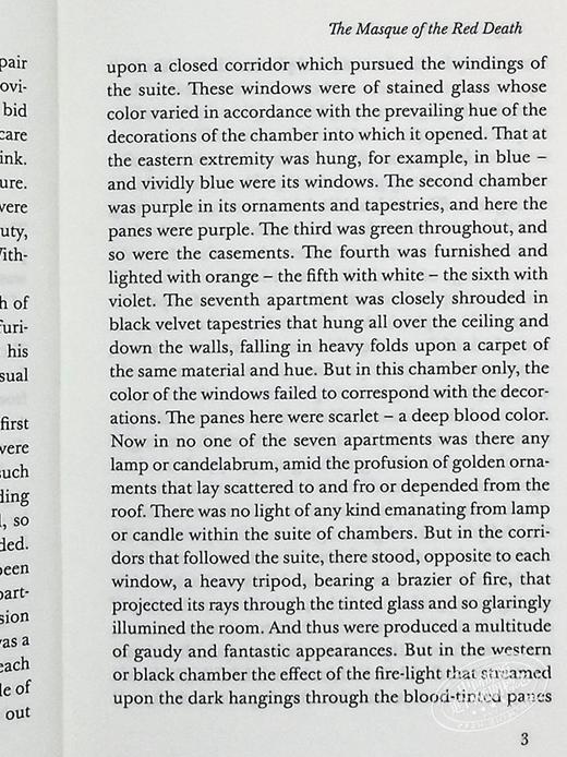 预售 【中商原版】企鹅小布纹经典系列 爱伦 坡 红死魔的面具 英文原版 The Masque of the Red Death Edgar Allan Poe 经典文学 商品图6