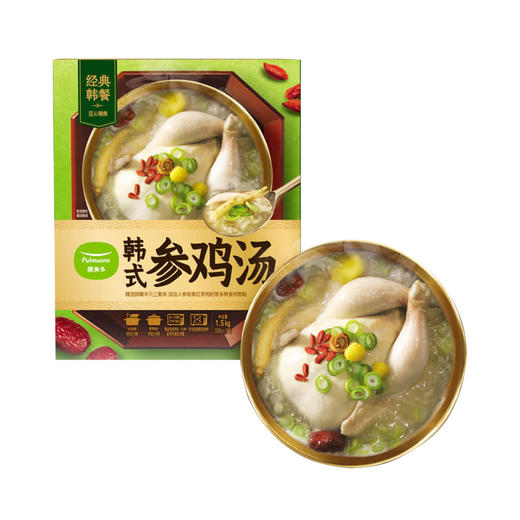 MM 山姆 圃美多（Pulmuone）韩式参鸡汤 500g*3 商品图0