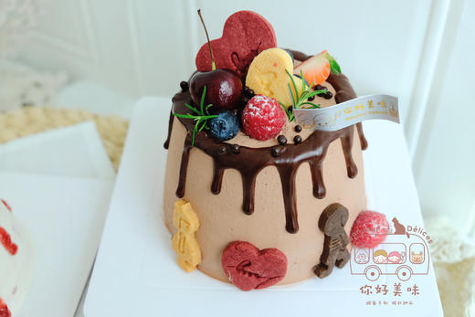 莓莓和车厘情人节限定蛋糕 商品图2