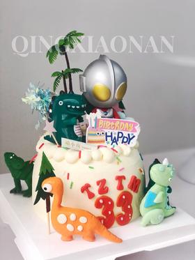 要相信光  卡通Q版奥特曼（恐龙玩偶随机）