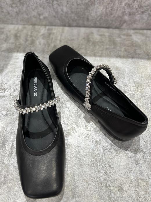 IUIU SECOND 新款方头平底玛丽珍单鞋U23AE12451 商品图2