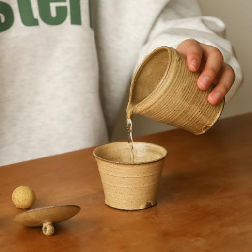 中国 王哲轩 手冲器具套组 陶器 滤杯 茶壶分享壶 咖啡杯 商品图0