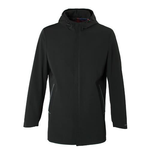 MARCO AZZALI 长款连帽风衣 YF545012A 商品图0