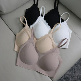 春夏轻薄款，真丝贴合背心式文胸TG02S175