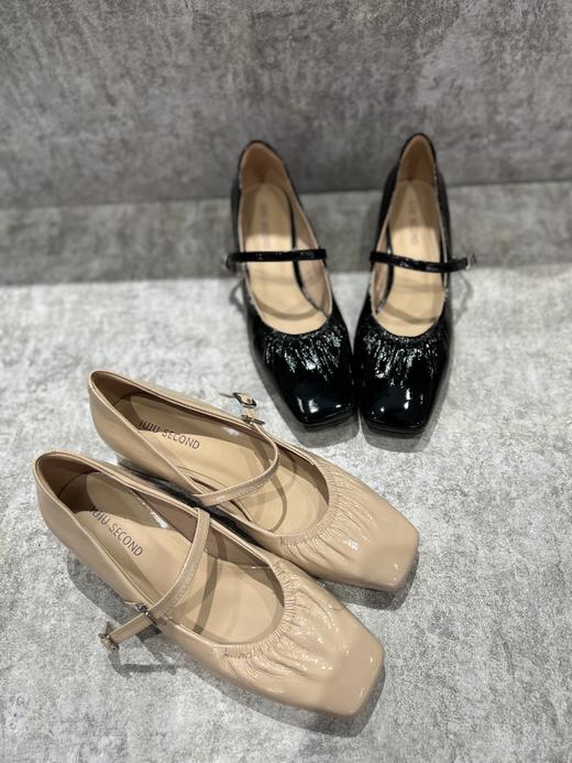 IUIU SECOND 新款方头中跟玛丽珍单鞋U23AE12711 商品图0