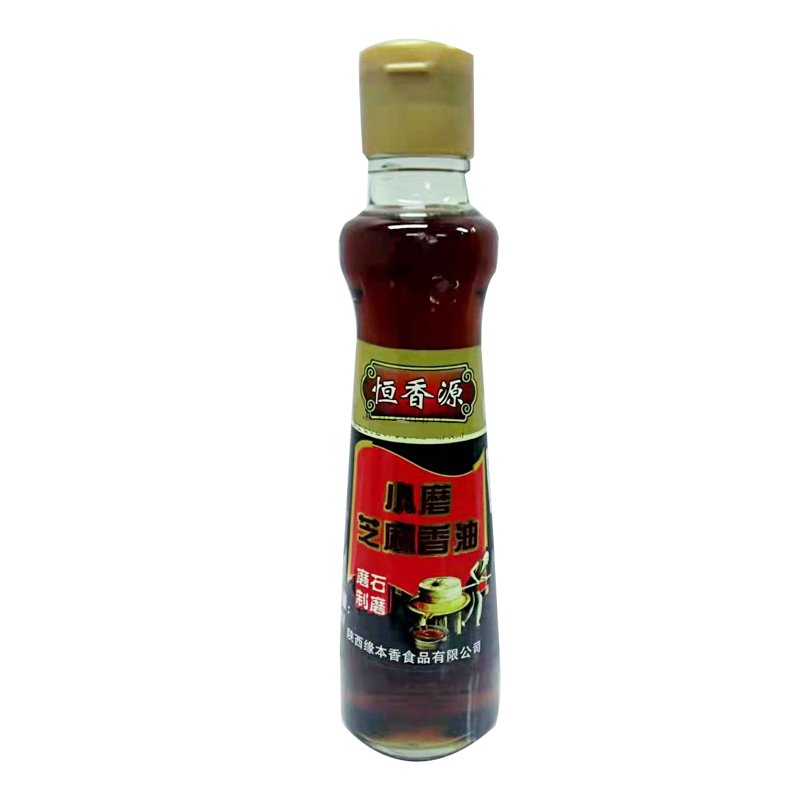 恒香源小磨芝麻香油320ml