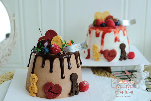 莓莓和车厘情人节限定蛋糕 商品图8