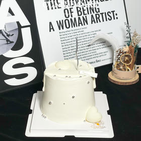 【1371】纯白爱心款