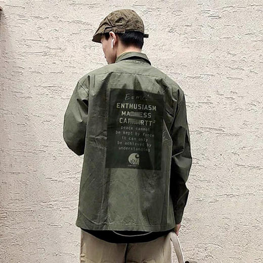 卡哈特联名MD 爱因斯坦相对论 长袖衬衫 Z-10220 商品图0