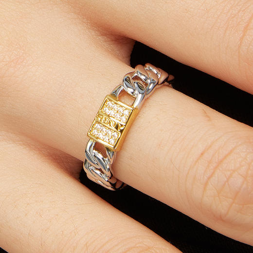 Be locked锁头戒指#1857A 商品图2