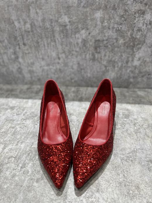 IUIU SECOND 新款尖头亮面高跟鞋婚鞋仙女鞋U23AE12761 商品图3