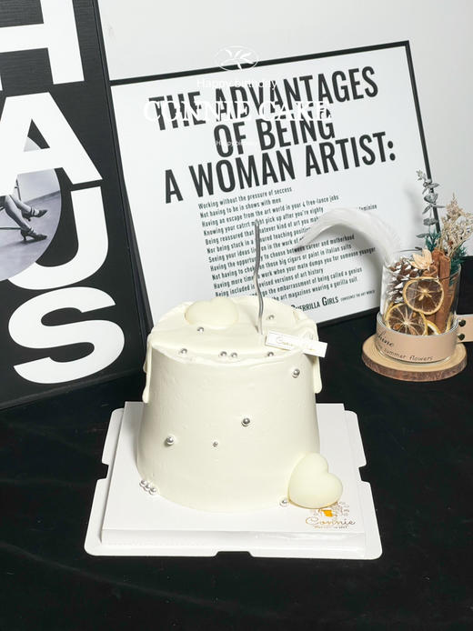 【1371】纯白爱心款 商品图1