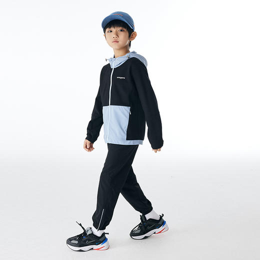 onmygame儿童连帽外套春装男童户外运动风衣童装夹克外套休闲上衣 商品图4
