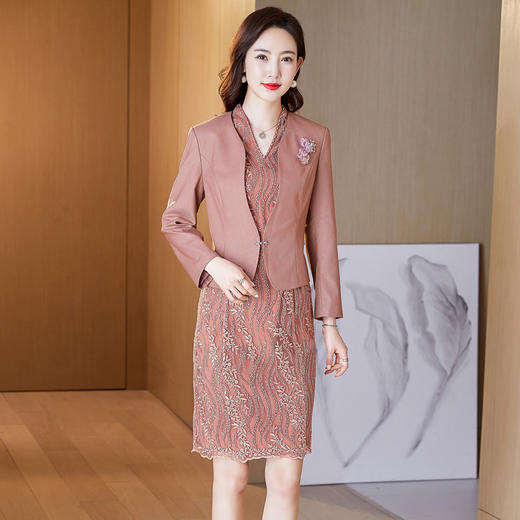 LC-2156礼服高贵礼服套装裙平时可穿 商品图1