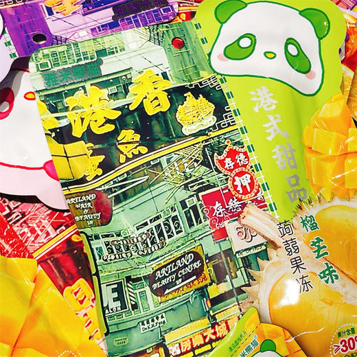 蒟蒻果冻榴芒味160g | 雅米熊猫 商品图0