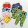 儿童内衣套装纯棉男童宝宝秋衣秋裤婴儿睡衣家居服 商品缩略图0