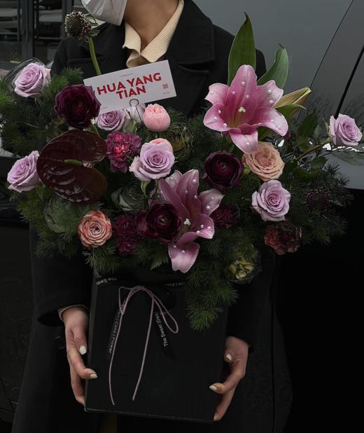 爱的神秘感  暗黑高级紫 · 花盒 商品图1