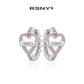 City heart城市爱心耳环#1816