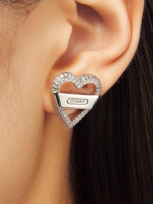 City heart城市爱心耳钉#1830 商品图1