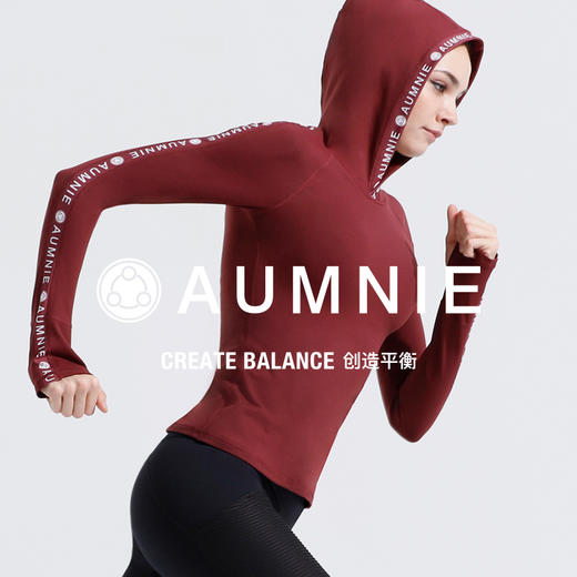 连帽 LOGO 塑身上衣 HOODED LOGO TOP 含胸垫 商品图0